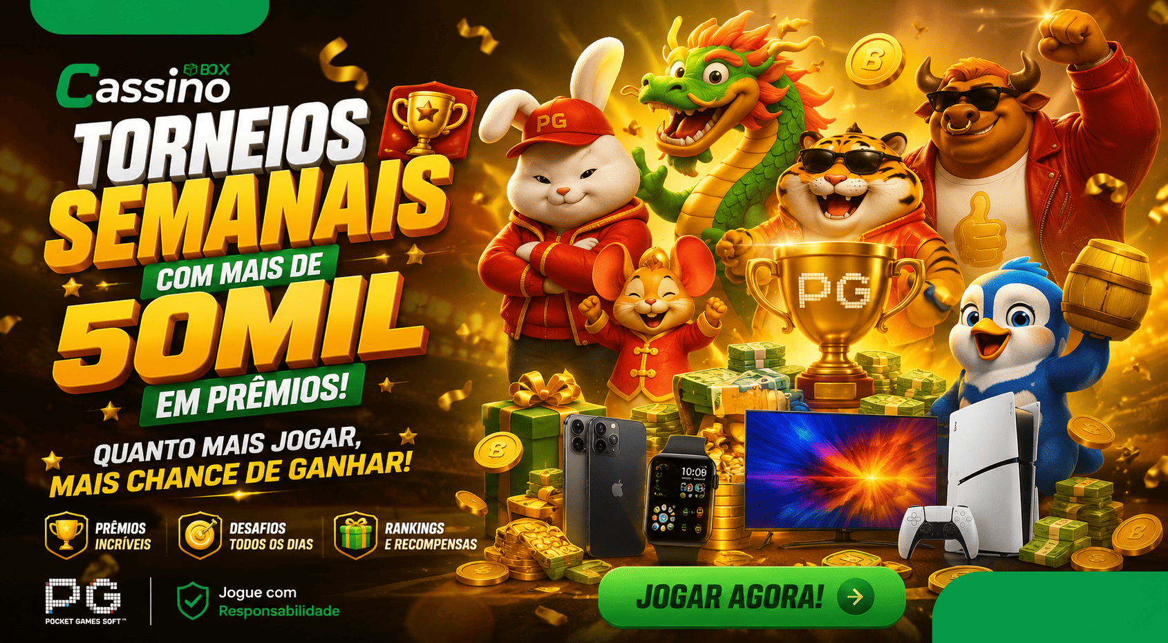 Prêmios diários
